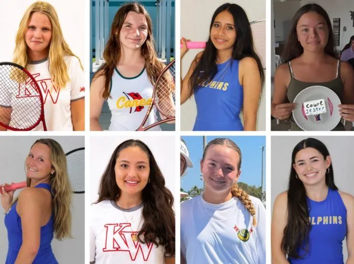 Meet the 2026 All-Keys Tennis Team