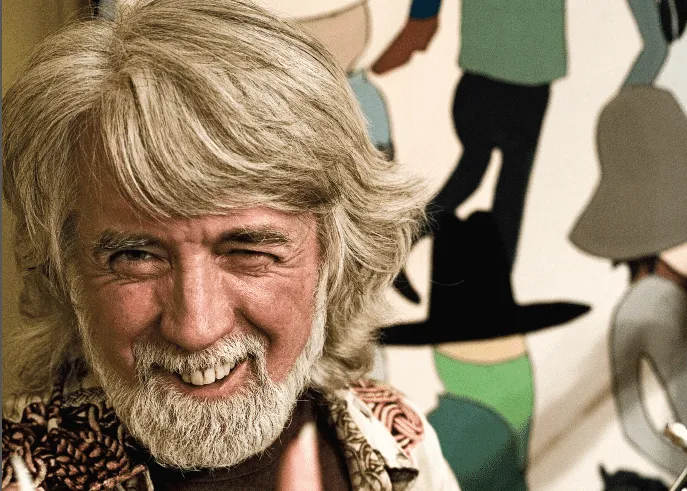 libations Founding member of Nitty Gritty Dirt Band takes the stage - John McEuen smiling for the camera - Muzio Clementi