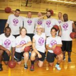 Fantastic Finatics crush professional team* - A group of people posing for the camera - Basketball