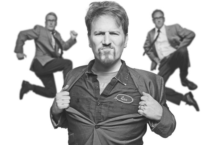 The Dan Band The Dan Band is coming to Key West - Dan Finnerty holding a baseball glove - Dan Finnerty