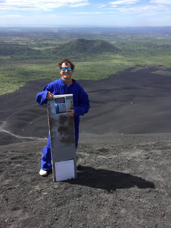 Author traveling