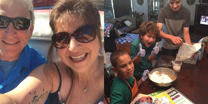 organdonor Marathon woman trades her kidney to help local boy - A group of people posing for the camera - Glasses