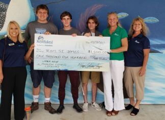 High school students learn financial literacy for prize money High school students learn financial literacy for prize money - Yuriy Kuzubov et al. posing for a photo - Florida Keys