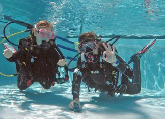 DiveN2Life trains a generation of gifted, scientific divers DiveN2Life trains a generation of gifted, scientific divers - People swimming in a body of water - Scuba diving