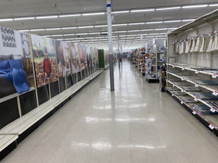 Kmart Key Largo aisle