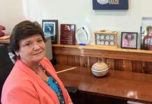 PATTI McLAUCHLIN SETTLES INTO THE BIG OFFICE AT KEY WEST’S CITY HALL