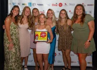 DRUMROLL, PLEASE…KEY WEST PEOPLE’S CHOICE AWARDS CELEBRATES 10TH ANNIVERSARY WITH CELEBRATIONS, DONATIONS & LIBATIONS. a group of women standing next to each other