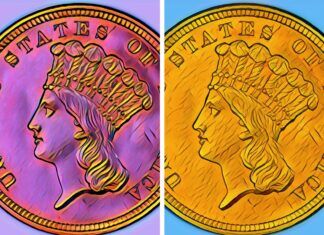 LOCAL DOCTOR COINS UNIQUE ART a gold coin with a woman's face on it