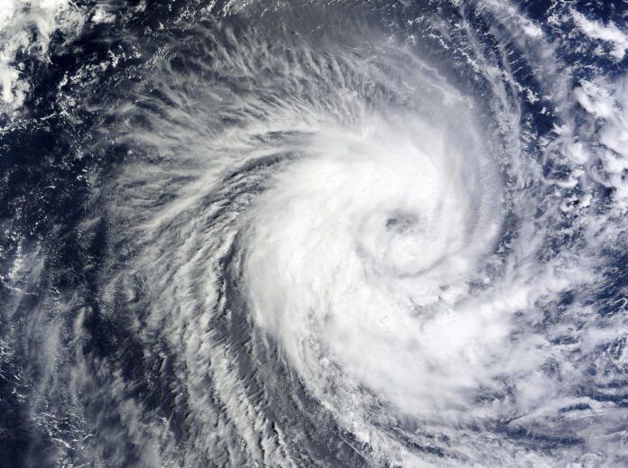 hurricane-58025_1280 a satellite image of a hurricane in the ocean