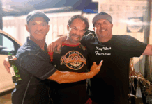 HIP TO THE SCENE: STEPPING AWAY & COMING BACK a group of men standing next to each other