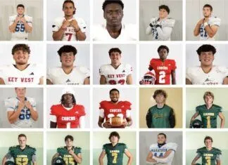 a collage of football players in different uniforms