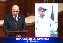 THE LATE TONY ‘FAT’ YANIZ IS HONORED IN CONGRESS