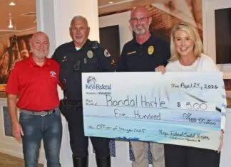 RANDALL HARTLE NAMED KEY WEST POLICE OFFICER OF THE YEAR