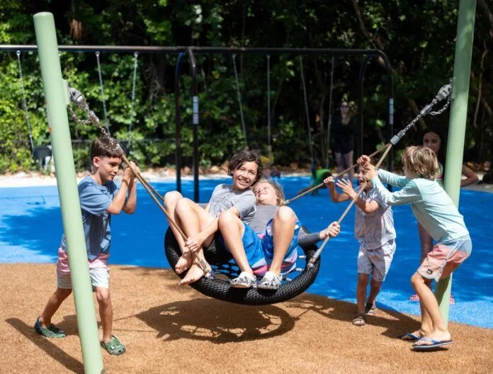 Play time: Founders Park unveils new playground