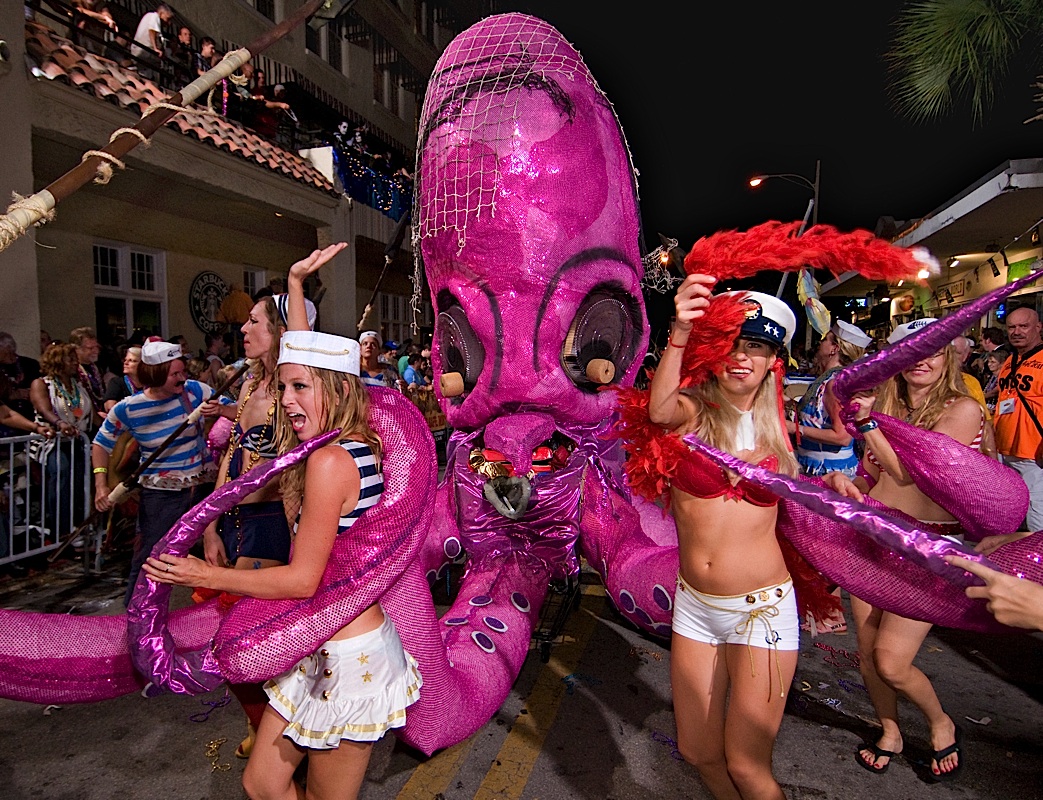 Fantasy Fest's Outrageous Parade Highlights Key West Festival