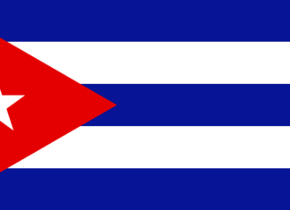 A close up of a logo - Cuba