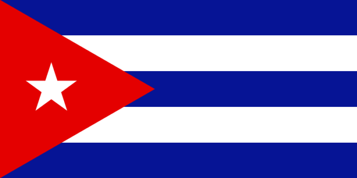 A close up of a logo - Cuba