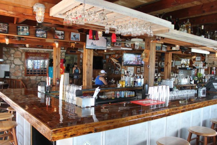 #FloridaKeys: Top 9 waterfront restaurants (because 10 seemed too ambitious) - A kitchen with a table in a restaurant - Bar