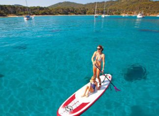 #Fact: Now that’s what’s SUP (finding the best paddleboard for your needs - A group of people swimming in a body of water - Paddleboard