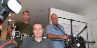 #News: The future is now. Meet DRONE MASTERS - A group of people posing for the camera - Television crew