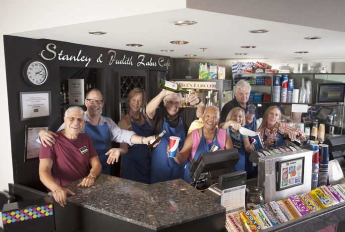 #News: Tropic Cinema celebrates another successful year - A group of people standing in front of a store - Product