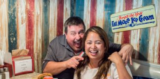 #News: White Street Grill sizzles under new ownership - A man and a woman sitting at a table eating food - Brunch