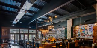 #Review: Shameless Lounge a blushing success - A group of people sitting at a table in a restaurant - Shameless Lounge