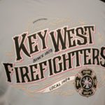 The Key West Fire Department Local 1424’s  September 11th fundraiser for IAFF Hardship Fund - A man wearing a white shirt - T-shirt