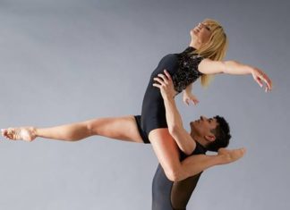 #Events: Dance Key West returns to the Waterfront Playhouse - A woman jumping up in the air - Modern dance