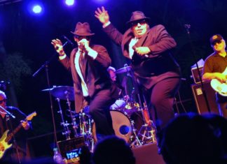#Music: Masters play the blues - A group of people on a stage - The Blues Brothers