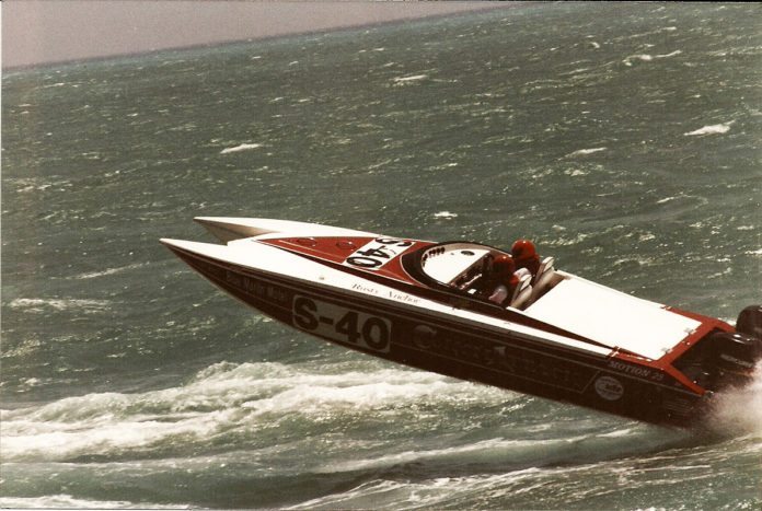 #See: The roots of the boat races - A small boat in a body of water - Offshore powerboat racing