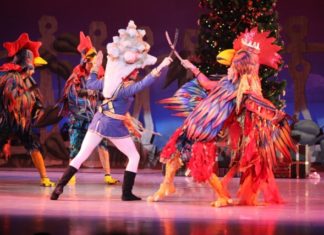#See: ‘Nutcracker Key West’ Transforms Classic Ballet into Subtropical Fantasy - A group of people riding on the back of a horse - Modern dance