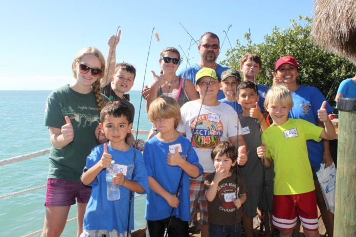 #SeenAroundTown: Junior anglers slay them at Oceanfront Park - A group of people posing for the camera - Sports