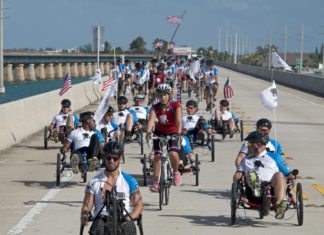 #Events: Soldier Ride set for Jan. 9-11 - A group of people riding on the back of a bicycle - Road Bike