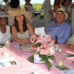Estate transforms for Womankind event - A group of people sitting at a table with a birthday hat - Banquet
