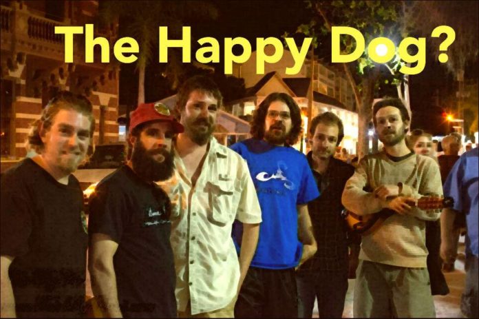 The Happy Dog sound wave to jump off The Porch - A group of people posing for the camera - Public Relations