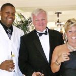 Diamond Gala raises cancer funds - A couple of people posing for the camera - Florida Keys