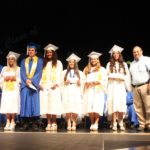 Grads receive awards – Scholarships further seniors’ education goals - A group of people posing for the camera - Student
