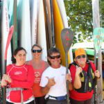 Locals invited to participate in SUP races this weekend - A group of people posing for a photo - Recreation
