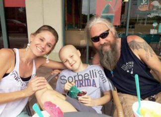 #SorbelliStrong – Local 10-year-old says he is having the best year ever - A group of people sitting at a table with a birthday cake - Coconut Grove