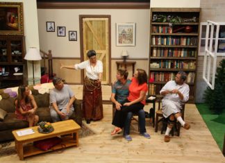 MCT’s ‘Vanya’ opens Jan. 14 - A group of people sitting around a living room - Interior Design Services