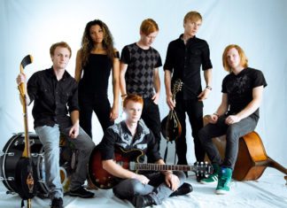 Born and bred musicians: The Doerfels - A group of people in a room - Musical ensemble