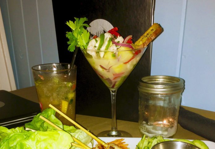 ‘Fish’ brings the fresh – Catch comes straight from the boat - A salad and a glass of wine - Cocktail garnish