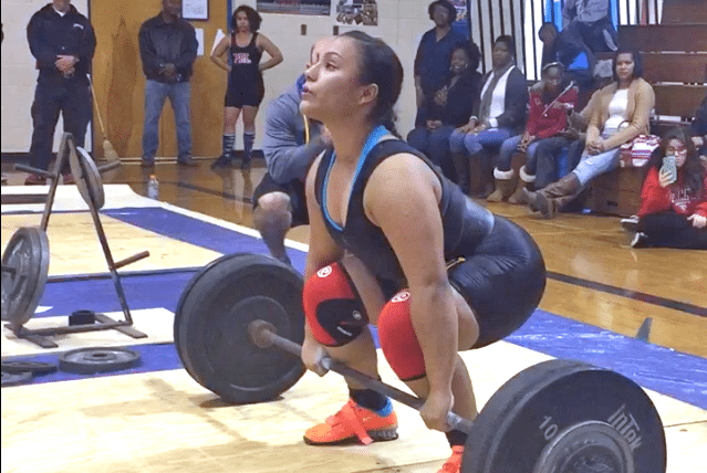 This girl can lift! MHS student places second in state competition - A group of people sitting in a chair - Powerlifting