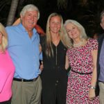 Pre-gala reception honors donors - Ronald Saunders et al. posing for a photo - Key West