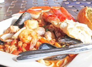 Havana Jacks is hot, hot, hot - A plate of food with a fork - Portuguese cuisine