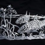 ‘Drawing with fire’ Caleb Goins creates pierced metal art - Art