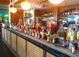 Brunch is about choice – at Hot Tin Roof, variety IS the spice - A store filled with lots of counter space - Alcoholic Beverages