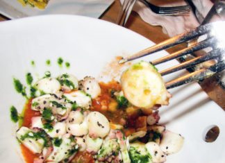 Point 5 is a 10! - A plate of food on a table - Brunch