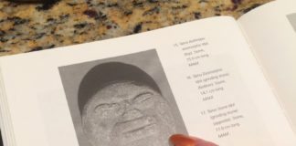 A Marathon mystery unearthed - A hand holding a book - Marathon